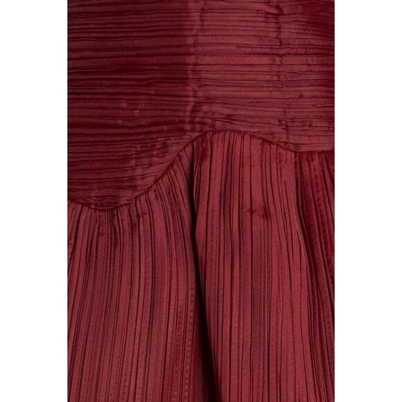 AJE Laurier Organza Micro Pleated Plissé Skirt - Picture 2 of 7